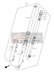 Ammortizzatore forcella anteriore